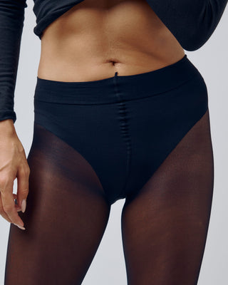 Le Collant Parfait - Bikini Sculptant - Dark 60D